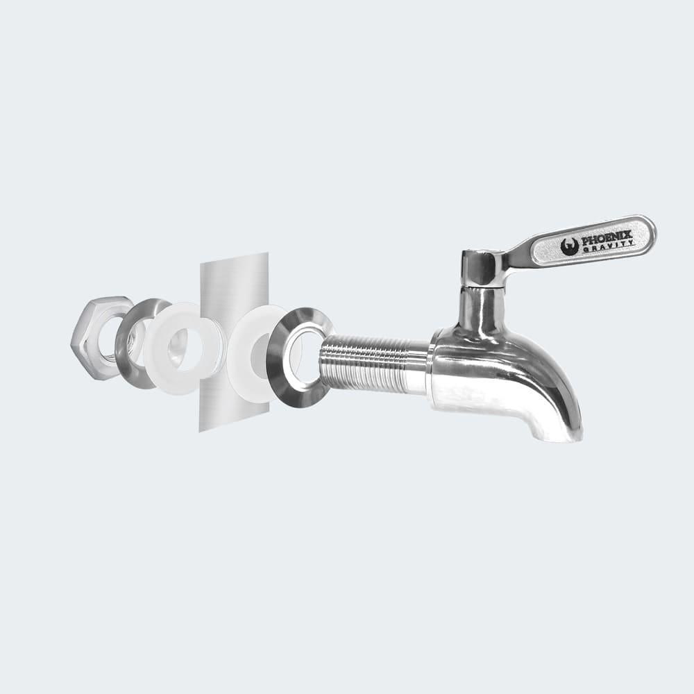 Stainless Steel Tap - Phoenix Gravity Water Filters UK