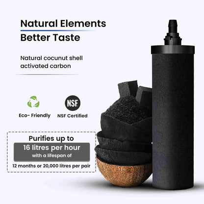 POSTreat cartridge placement diagram for the 6 litre filter system